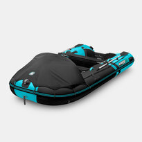 Черно-бирюзовый