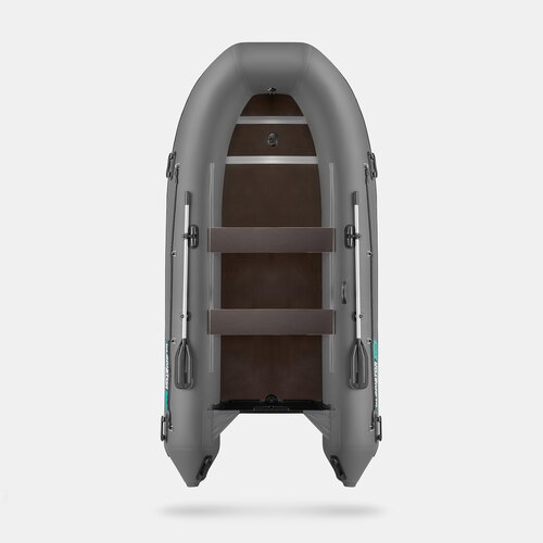 Надувная лодка GLADIATOR B370 темносерый