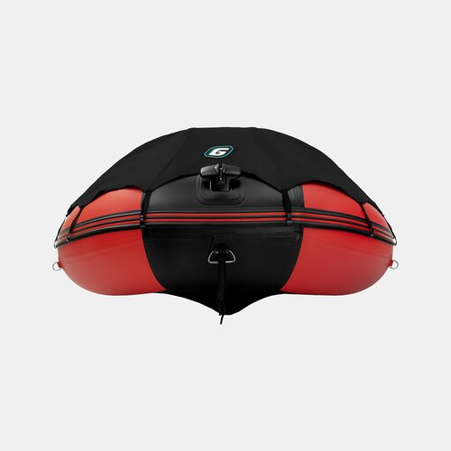 Надувная лодка GLADIATOR C420AL красно-черный