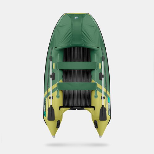 Надувная лодка GLADIATOR E330PRO зелено-оливковый
