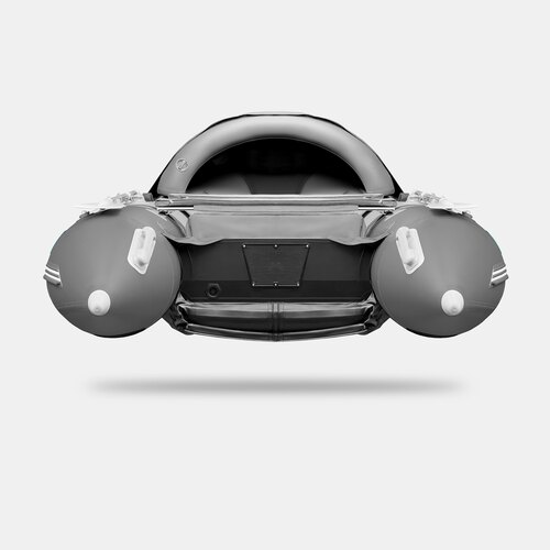 Надувная лодка GLADIATOR E330PRO светло-темносерый