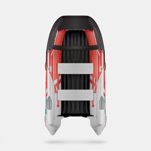 Надувная лодка GLADIATOR E420X красно-белый