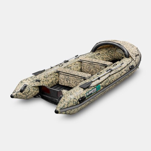 Надувная лодка GLADIATOR E420PRO цифровой камуфляж