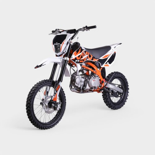 Питбайк KAYO BASIC K125EM 17/14 KRZ (механ.сцепл., эл. стартер 2024 г.)