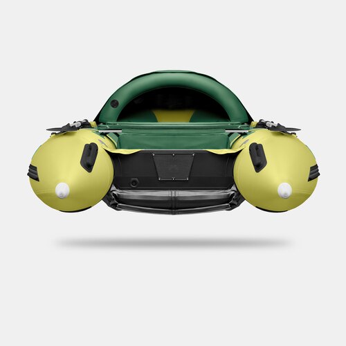 Надувная лодка GLADIATOR E330PRO зелено-оливковый