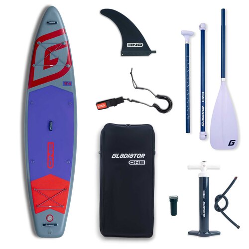 SUP доска надувная Gladiator ONE 11.4 Red новинка 2026